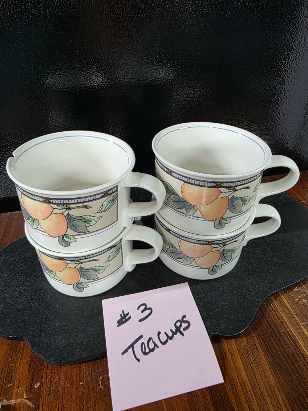 Mikasa Intaglio Teacups